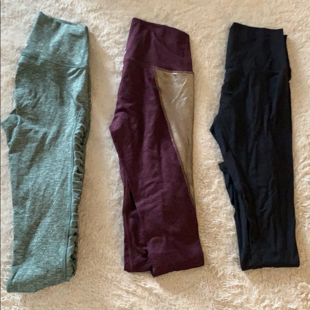 Aerie Chill Play Move Leggings 3 Pair Deal